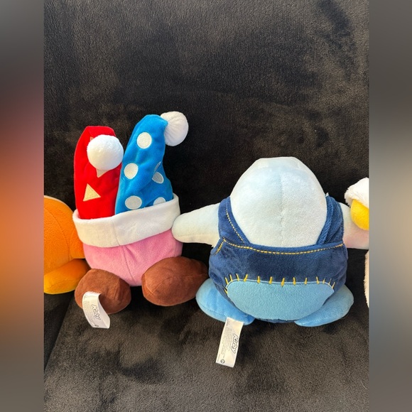 5 Kirby Nintendo character stuffies plush very good used condition NES - Picture 7 of 10